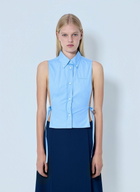 Miu Miu Poplin Sleeveless Shirt