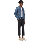 Visvim Blue Damaged Denim 101 Jacket