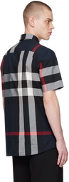 Burberry Navy Summerton Shirt