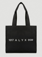 1017 ALYX 9SM - Peace Sign Tote Bag in Black