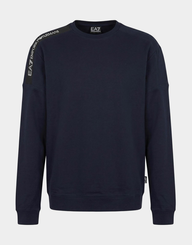 Photo: Ea7 Mens Sweatshirt Midnight in Blue