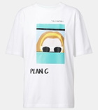 Plan C Printed cotton jersey T-shirt