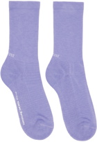 SOCKSSS Two-Pack Purple & Green Socks