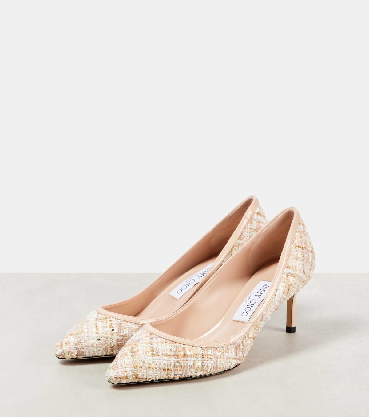 Jimmy Choo Romy 60 tweed pumps