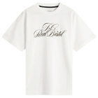 F.C. Real Bristol Men's Script T-Shirt in White