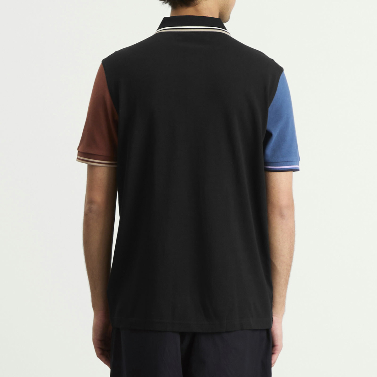Comme des Garçons SHIRT Men's X Fred Perry Polo Shirt in Black