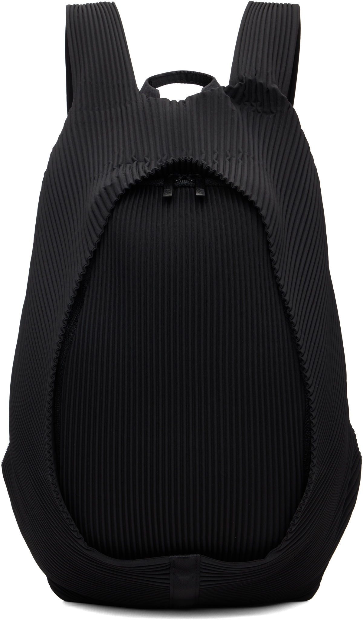 Homme Plissé Issey Miyake Black Pleats Flat Bag Homme Plisse Issey
