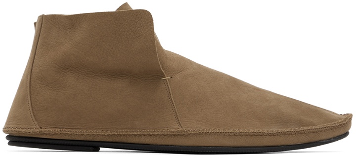 Photo: The Row Taupe Tyler Desert Boots