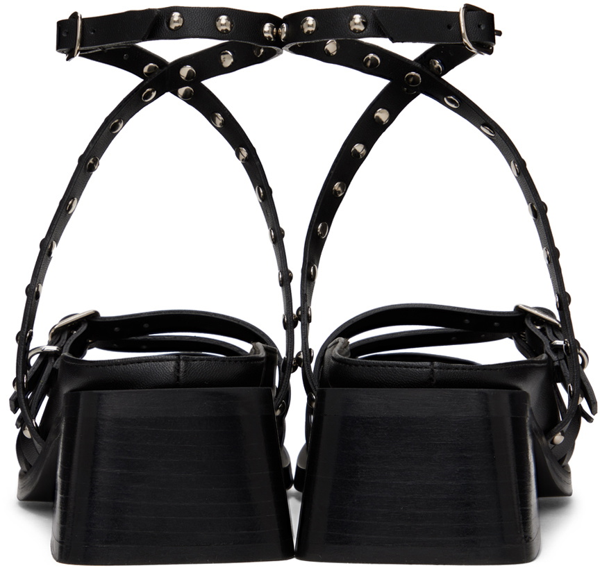 【関税込み】Justine Clenquet ブラック Eli ヒール Justine Clenquet Black Eli Heels Justine Clenquet