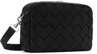 Bottega Veneta Black Medium Intrecciato Camera Bag