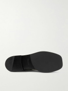 Simone Rocha - Faux Pearl-Embellished Calf Hair Loafers - White