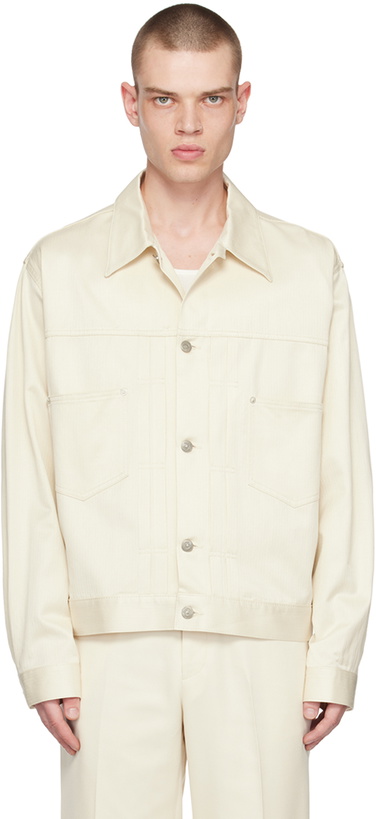 Photo: The Letters Off-White Work Tuck Jacket