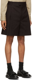 Bottega Veneta Brown Double Sanded Shorts