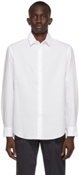 Giorgio Armani White Seersucker Shirt