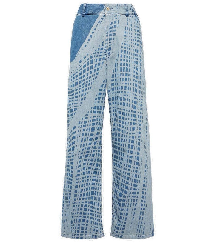 Photo: Loewe Paula's Ibiza printed wide-leg jeans