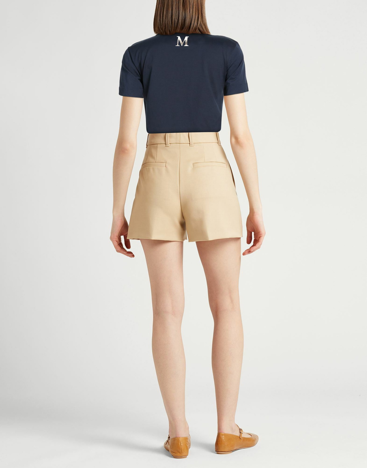 's Max Mara Womens T-shirt in Navy