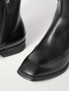 The Row - Garden Leather Boots - Black