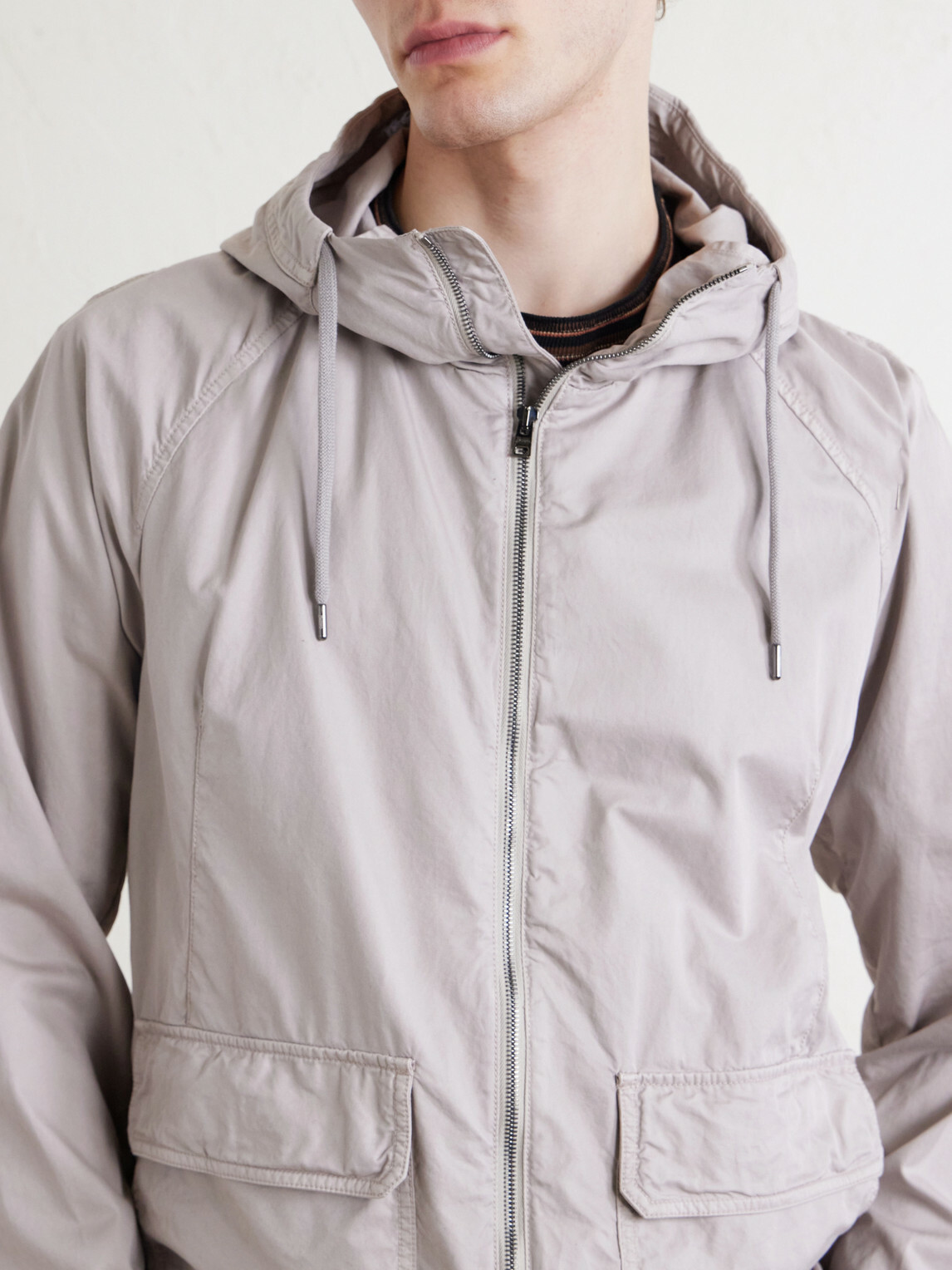 Herno - Cotton-Shell Hooded Jacket - Neutrals
