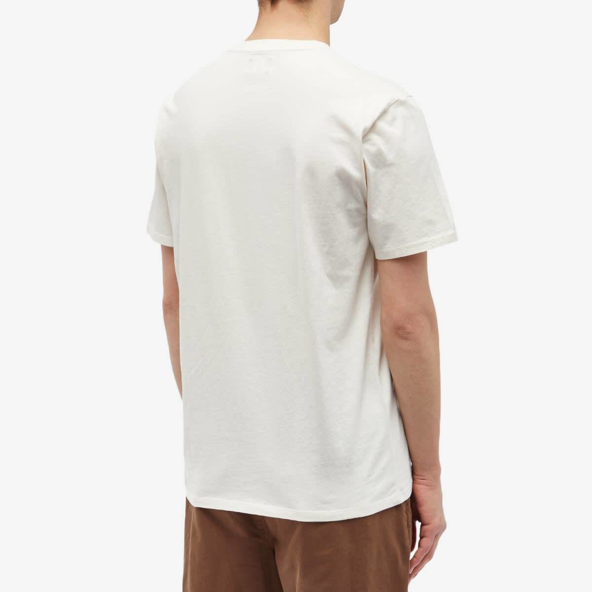 Tシャツ・カットソー EDWIN Men T-shirt White I035037 0267 Edwin Men's Tablets T-Shirt in Whisper White Edwin