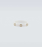 Gucci - Icon 18kt gold and corundum ring