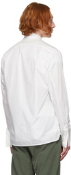 Greg Lauren White Winged Dressy GL1 Cardigan