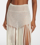 Alaïa Trompe l’œil wide-leg pants