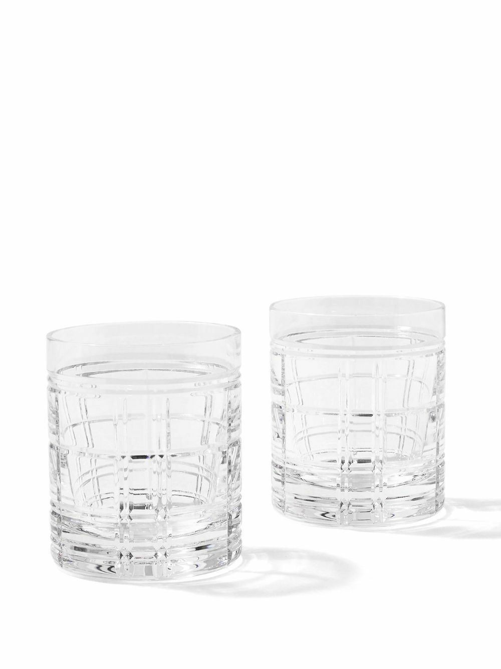Ralph Lauren Home Hudson Plaid Glass Gift Set