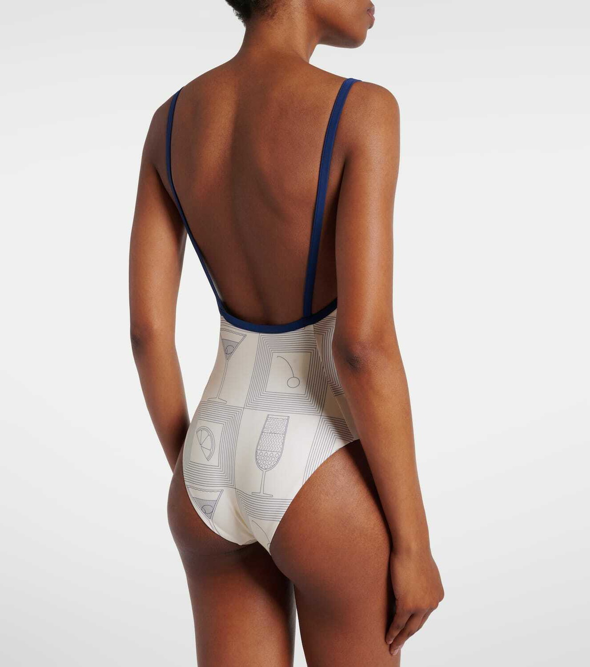 Loro Piana Aperitivo printed swimsuit