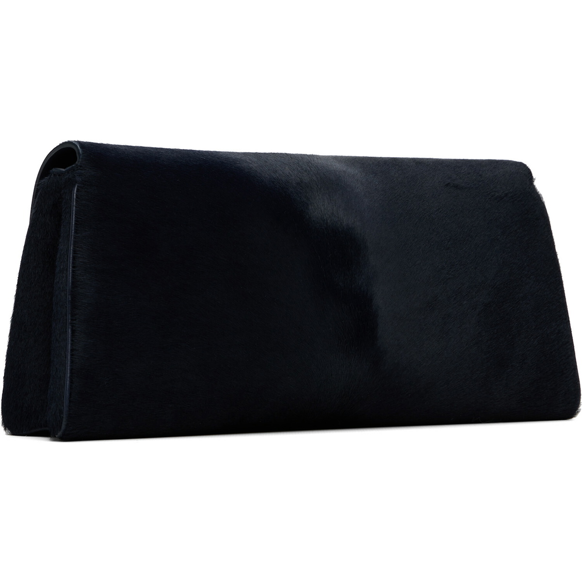 KHAITE Navy Audrey Clutch