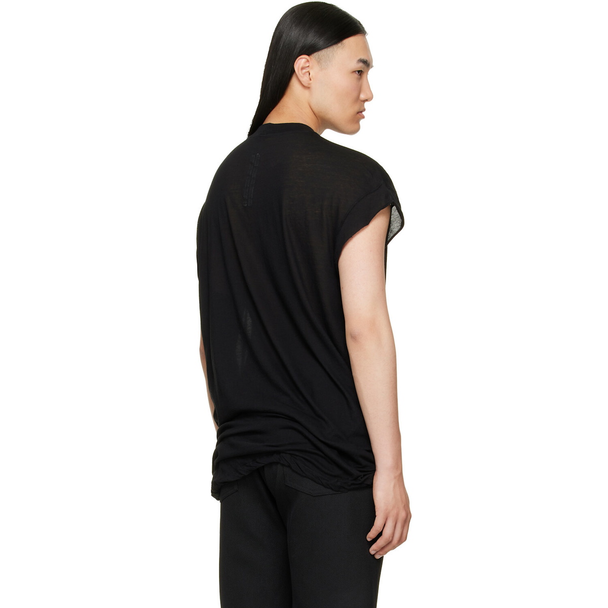 Rick Owens Black Tower Rick S Jumbo S/S T-shirt