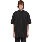 Ottolinger Black Oversize Satin Shirt