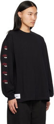 WTAPS Black Cut & Sewn 13 Long Sleeve T-shirt