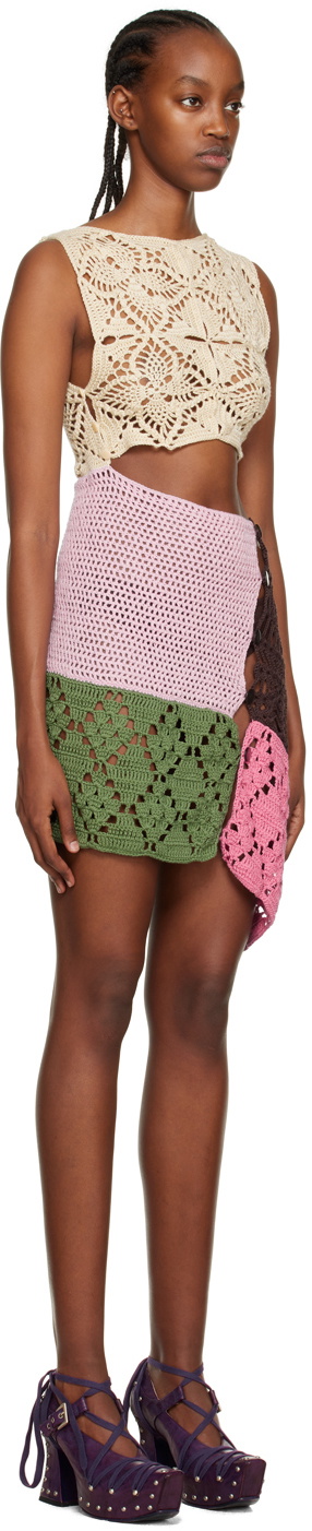 Katya Zelentsova SSENSE Exclusive Multicolor Minidress