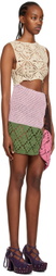 Katya Zelentsova SSENSE Exclusive Multicolor Minidress