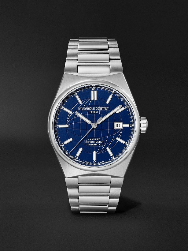 Photo: Frederique Constant - Highlife Automatic COSC 41mm Stainless Steel Watch, Ref. No. FC-303N4NH6B - Blue