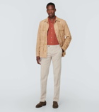 Canali Suede overshirt