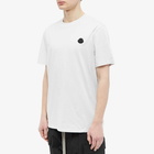 Moncler Men's Rubber Patch Logo T-Shirt in Off-White