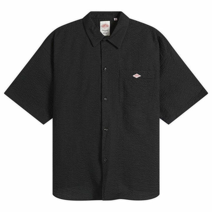 Photo: Danton Men's Short Sleeve Shirt in Black