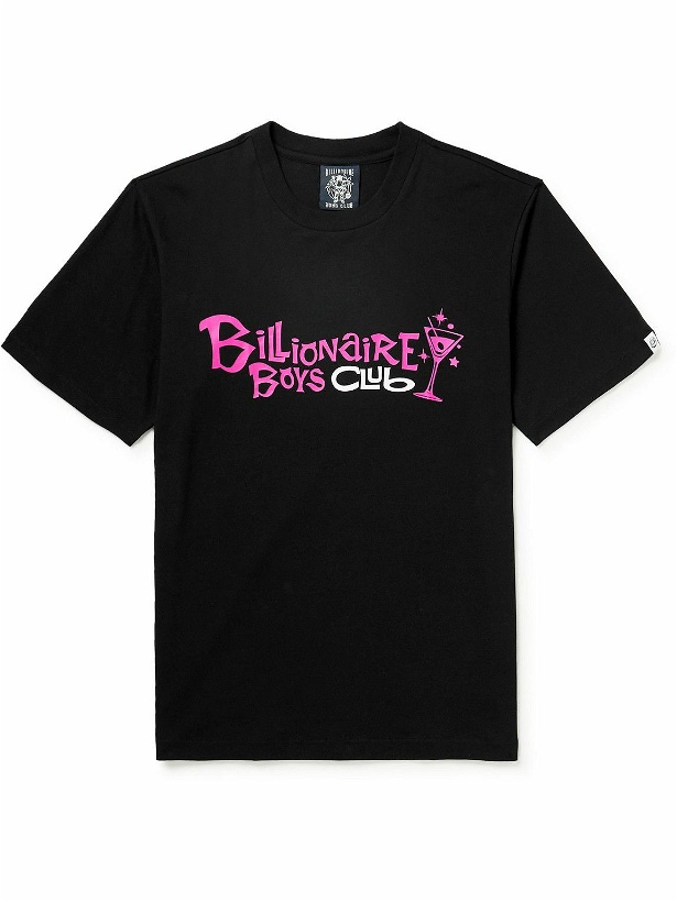 Photo: Billionaire Boys Club - Cocktail Logo-Print Cotton-Jersey T-Shirt - Black