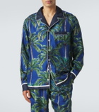 Dolce&Gabbana Printed silk twill shirt