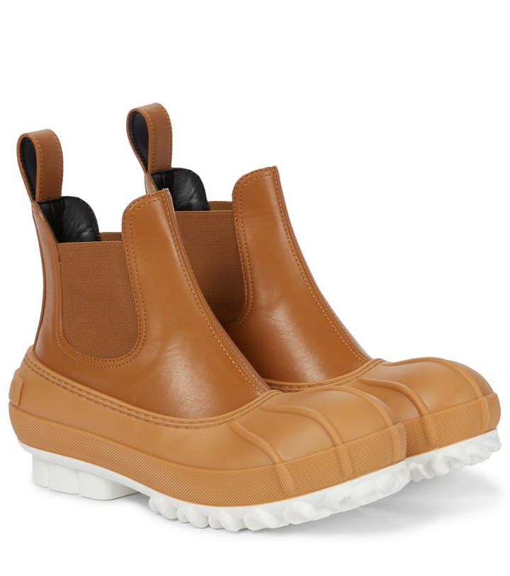 Photo: Stella McCartney - Duck City faux leather Chelsea boots