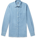 Rubinacci - Cotton-Chambray Shirt - Blue