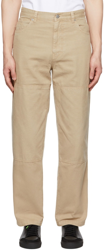 Photo: Axel Arigato Beige Gear Trousers