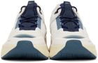 Lacoste White & Navy Court-Drive Sneakers