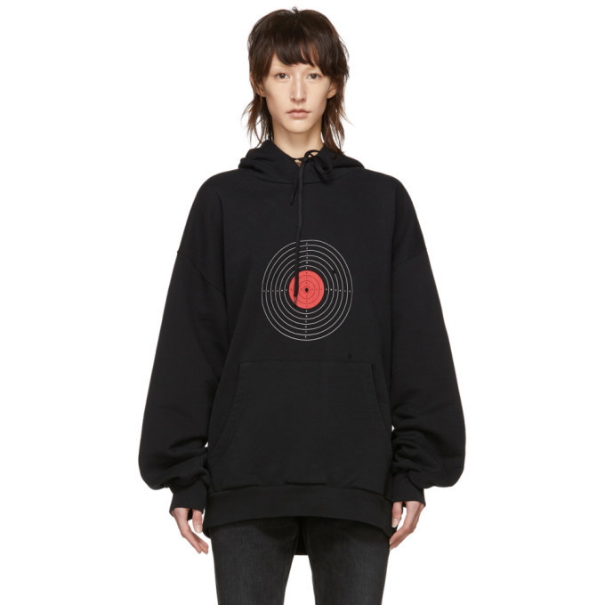 Photo: Vetements Black Target Hoodie