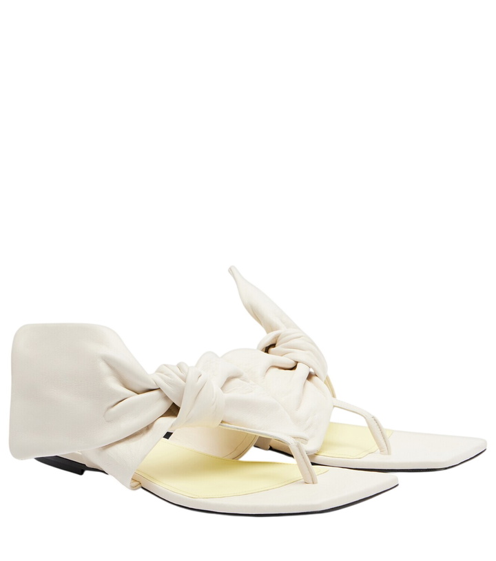 Photo: Givenchy Boudoir Bow leather sandals