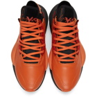 Y-3 Orange Kaiwa Sneakers
