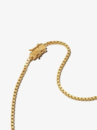 Tom Wood Gold-Plated Square Chain Necklace Tom Wood