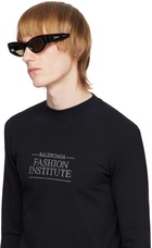 Balenciaga Tortoiseshell Odeon Sunglasses