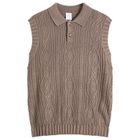 Air Jordan Men's Golf Vest in Olive Grey